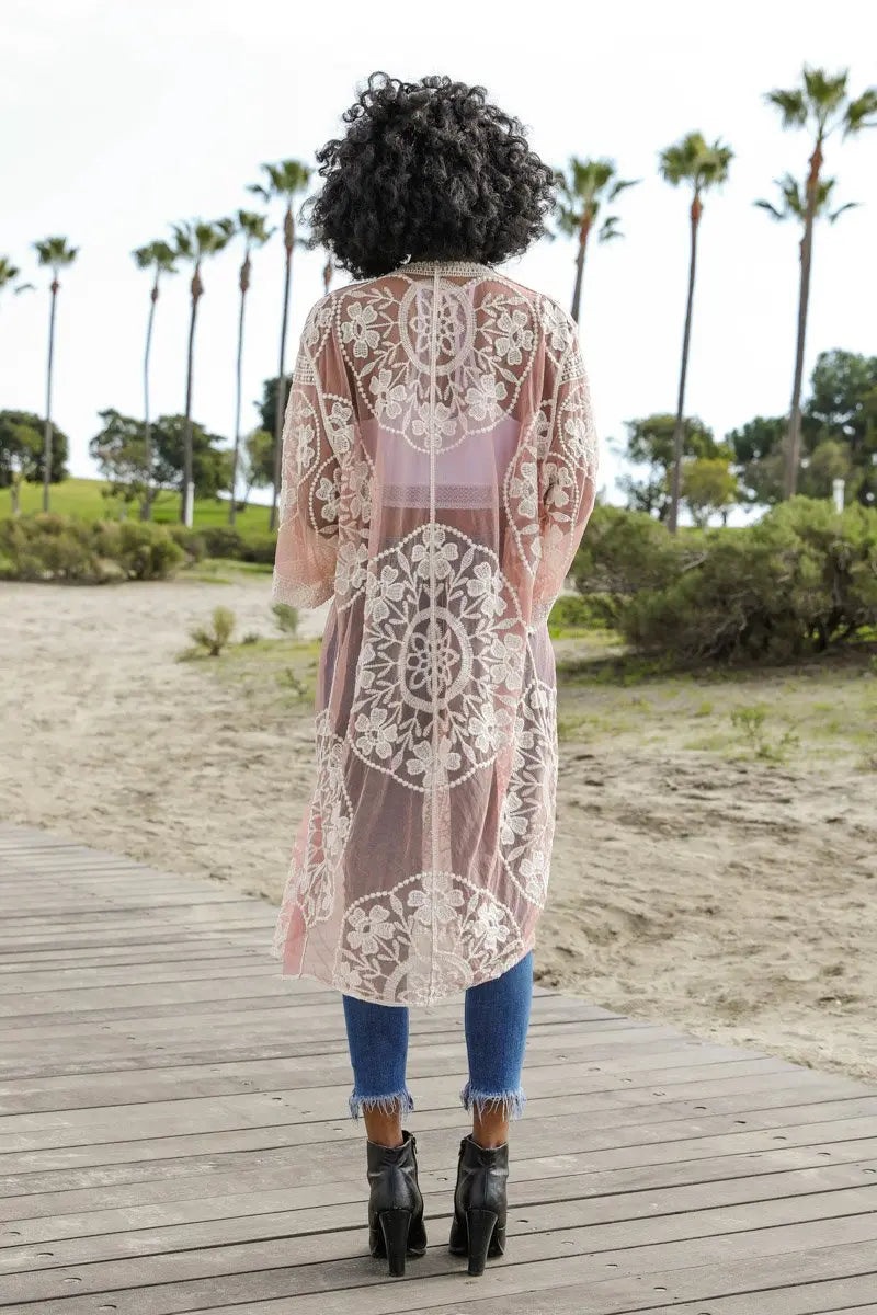 The Prairie Lace Kimono