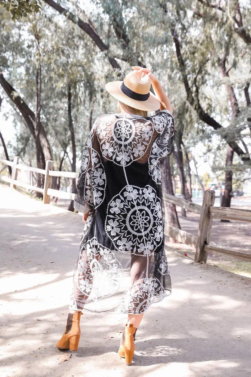 The Prairie Lace Kimono