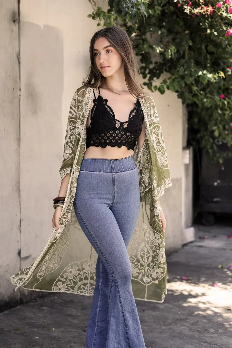 The Prairie Lace Kimono