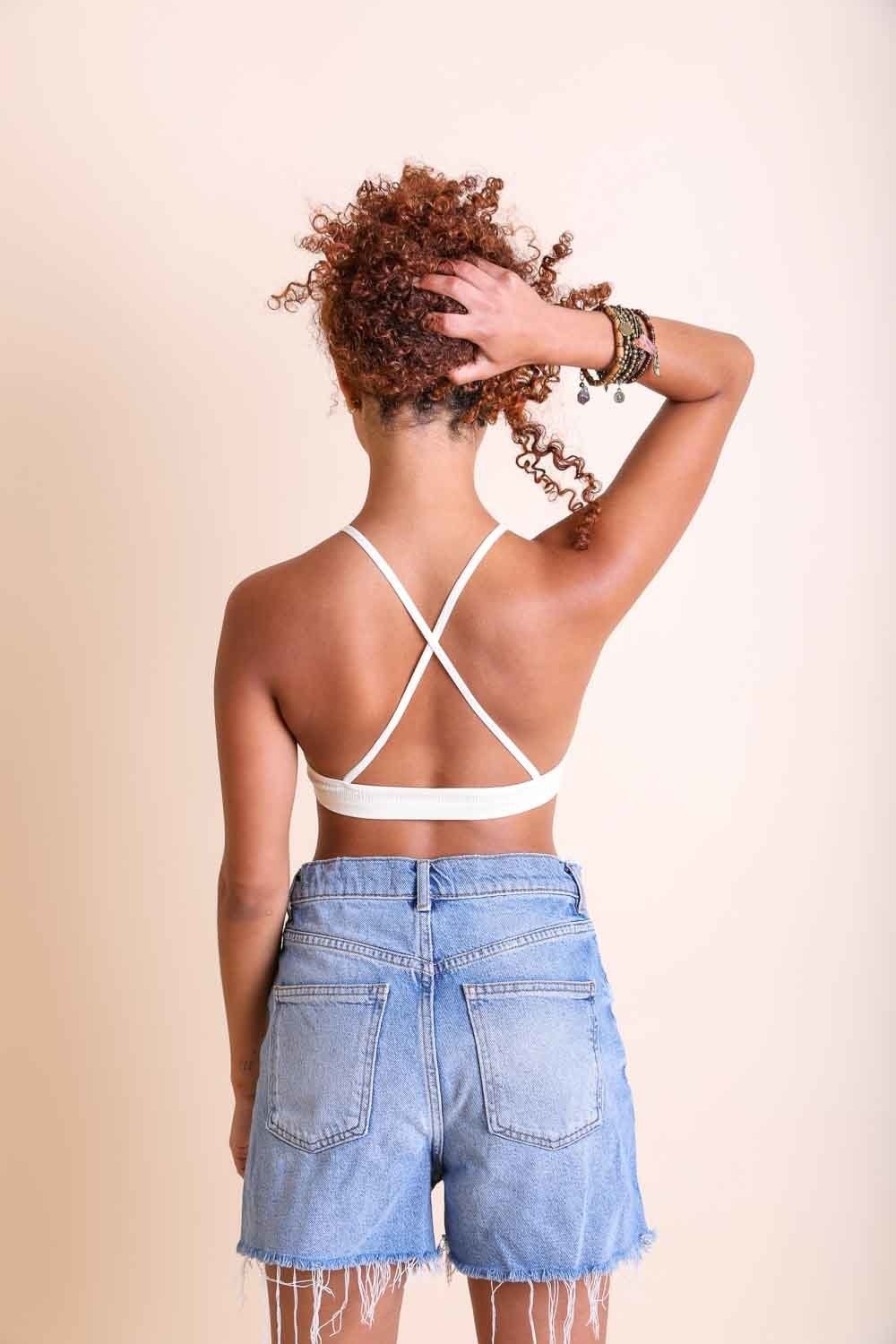 Willow Lace High Neck Bralette