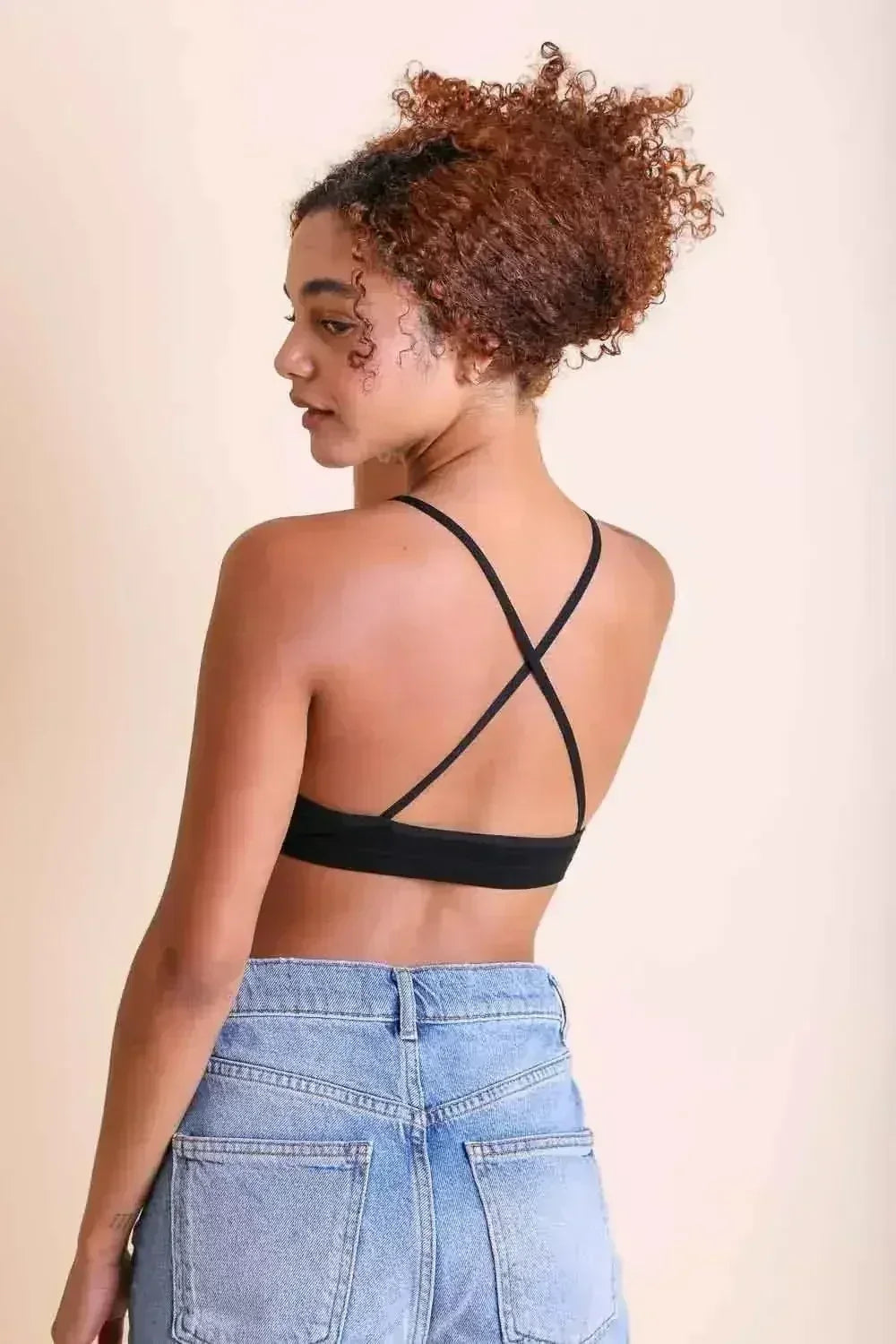 The Willow Lace High Neck Bralette