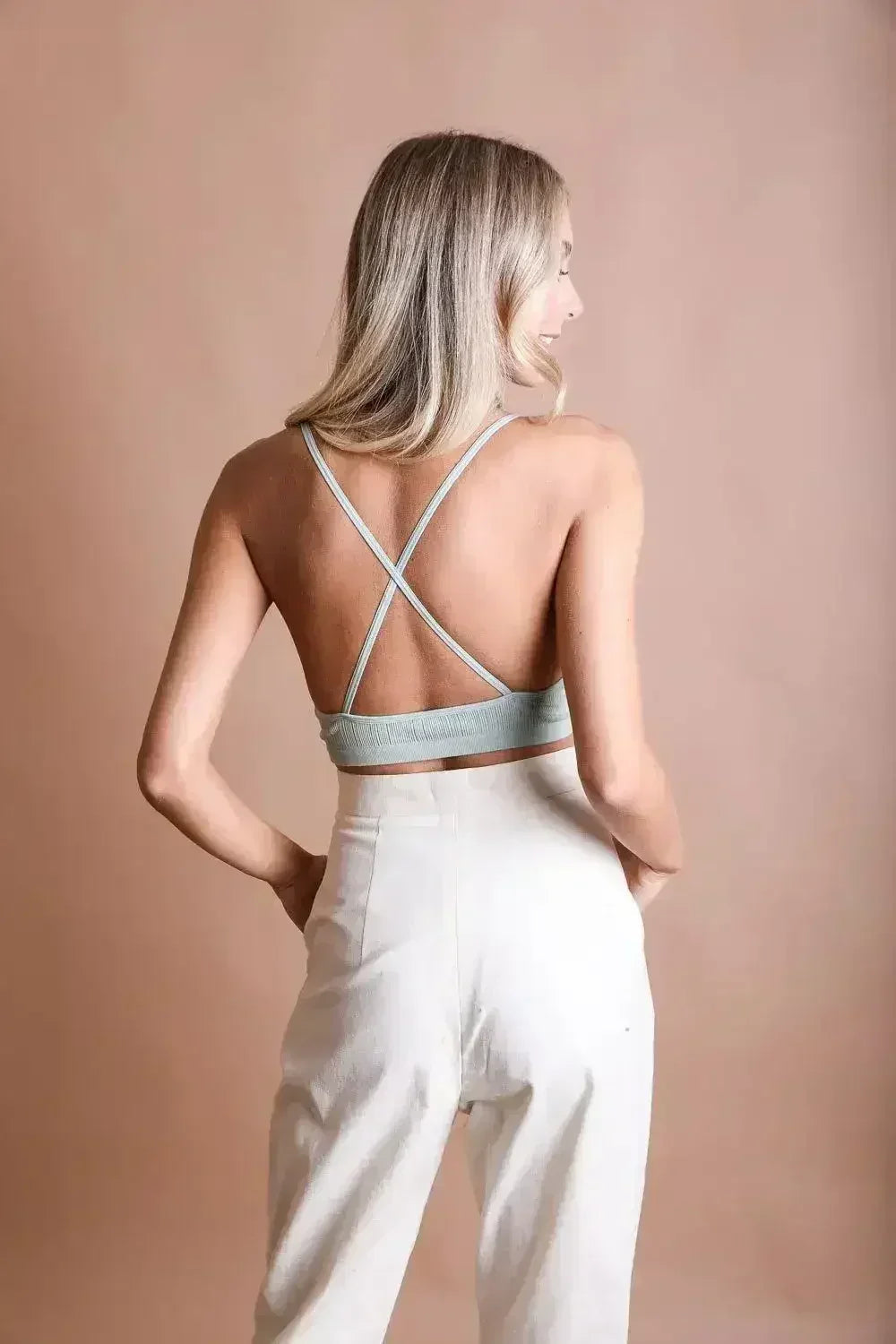 The Willow Lace High Neck Bralette