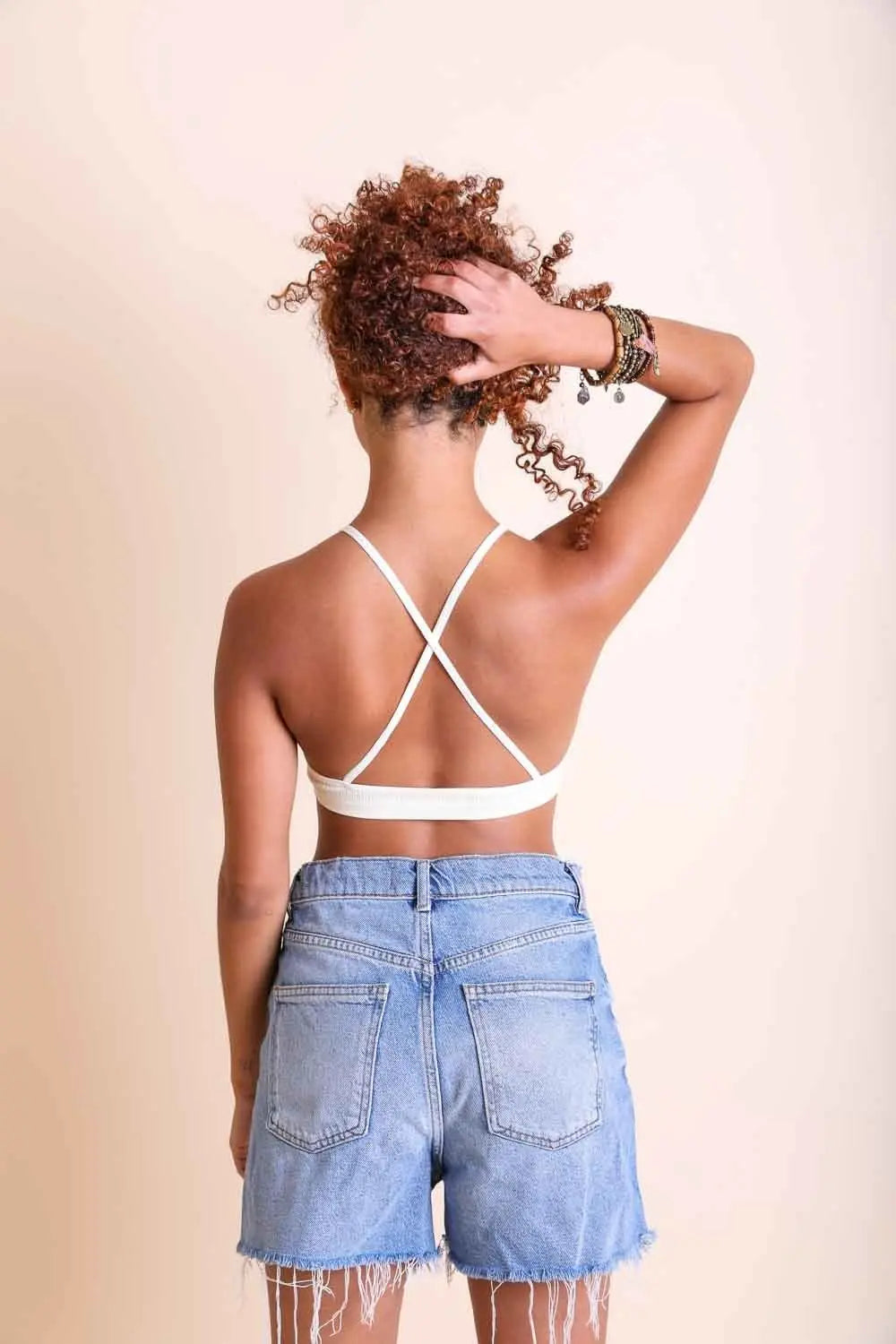 The Willow Lace High Neck Bralette