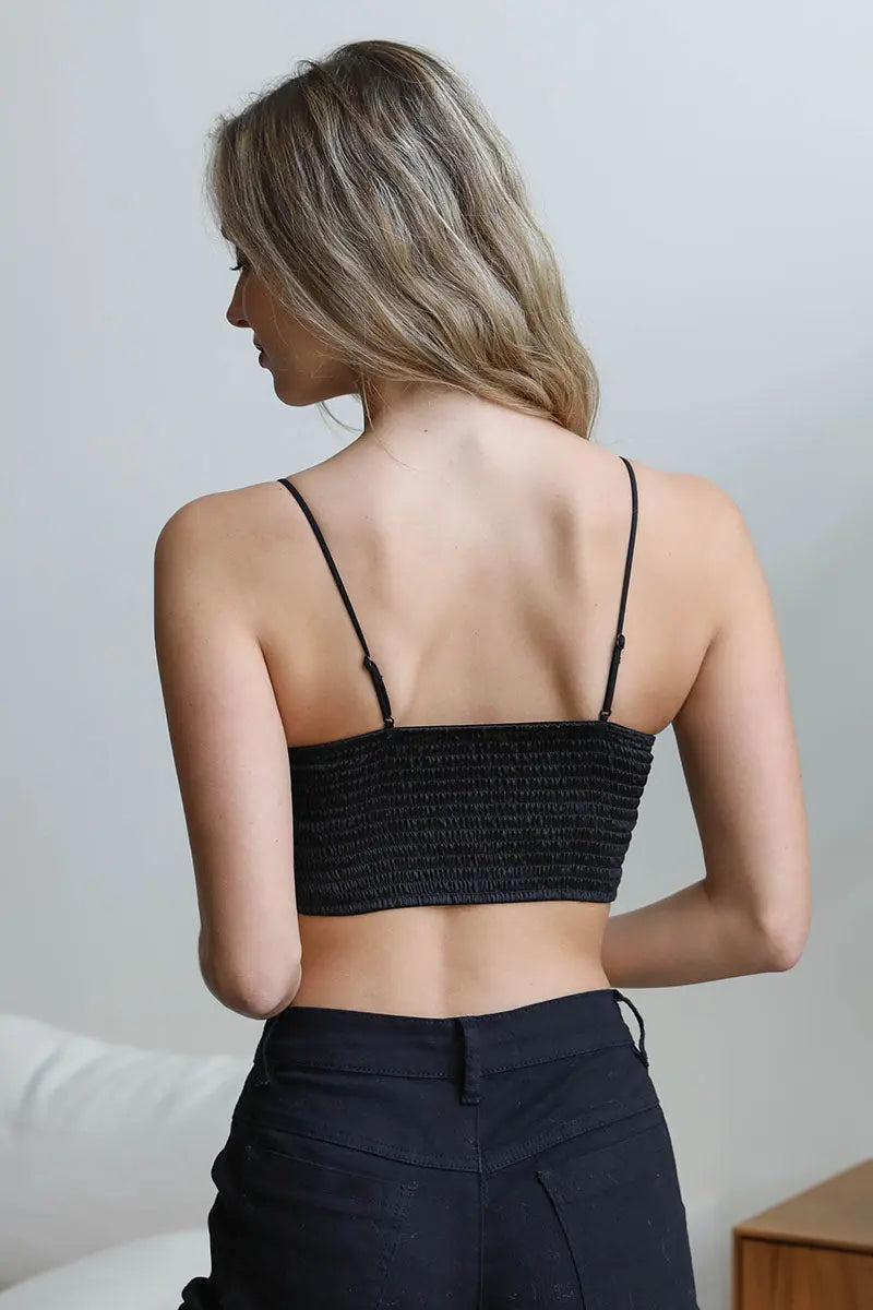 The Copper Canyon Crochet Longline Bralette