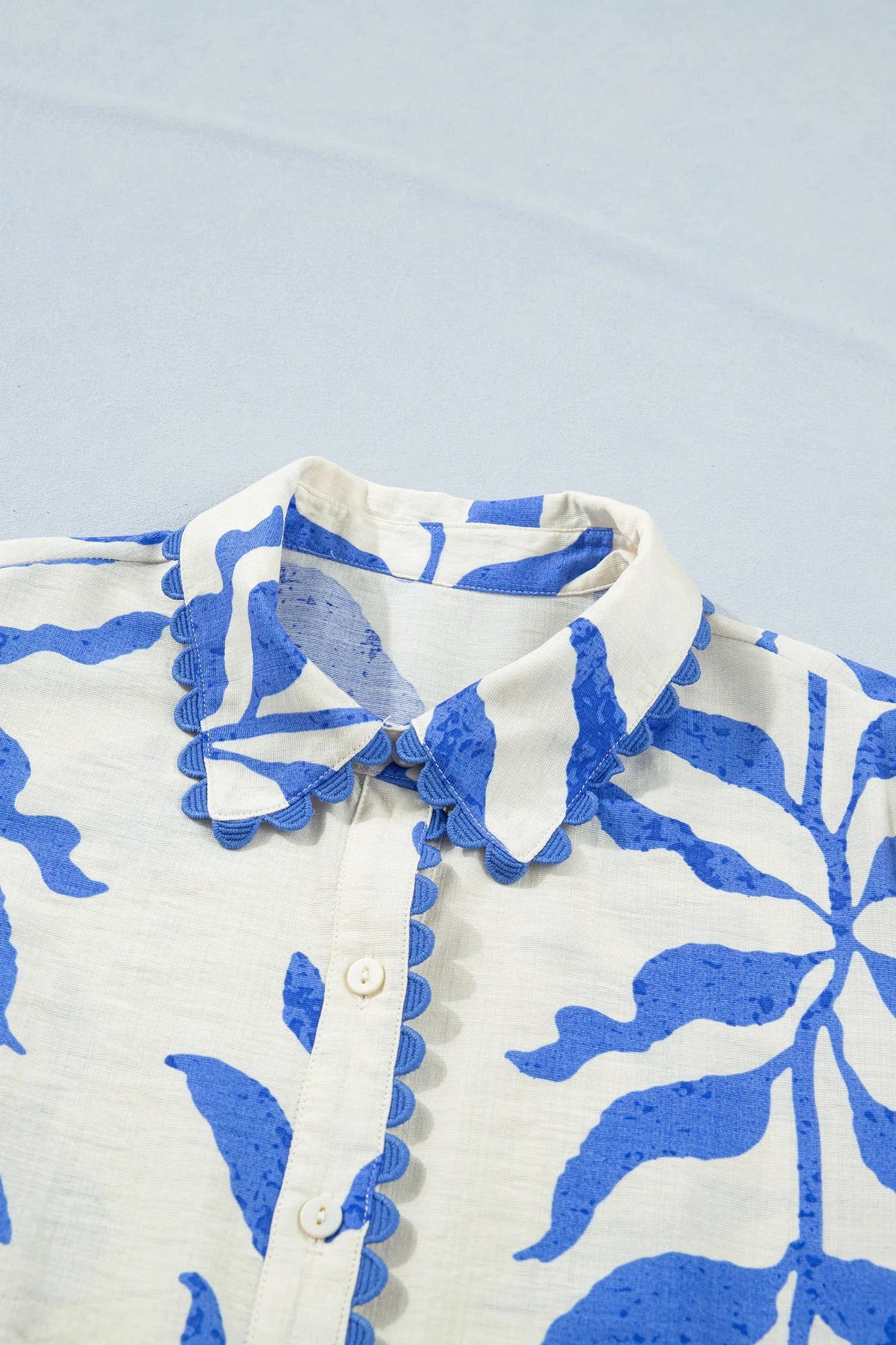 Blue Willow Botanical Maxi Dress