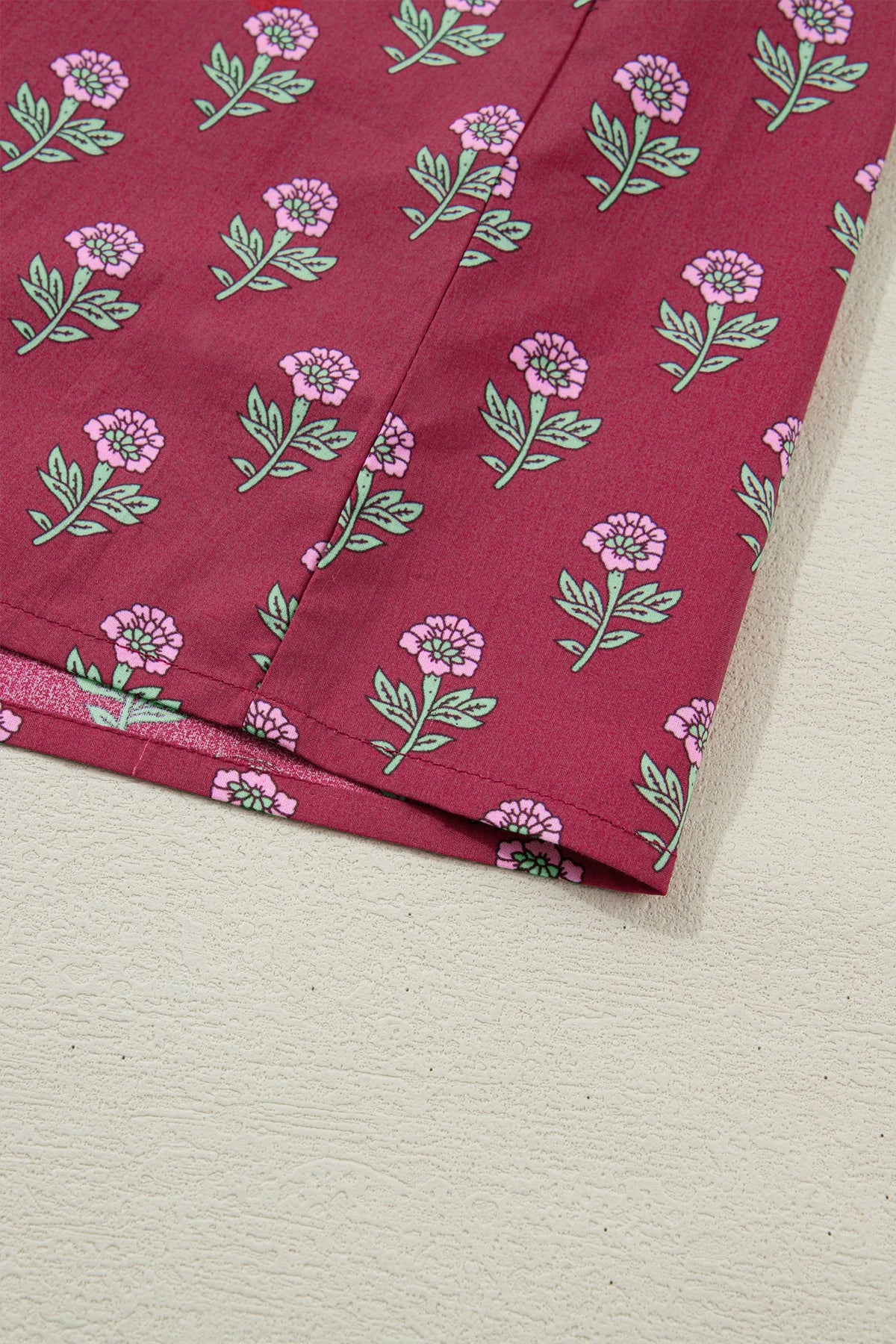 Berry Belle Floral Blouse