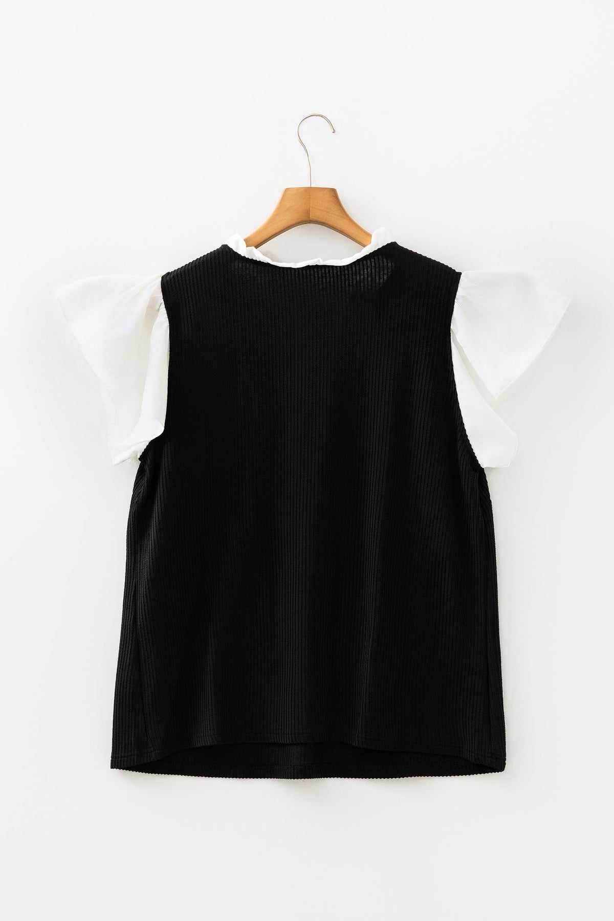 Ranch Day Contrast Ribbed Top