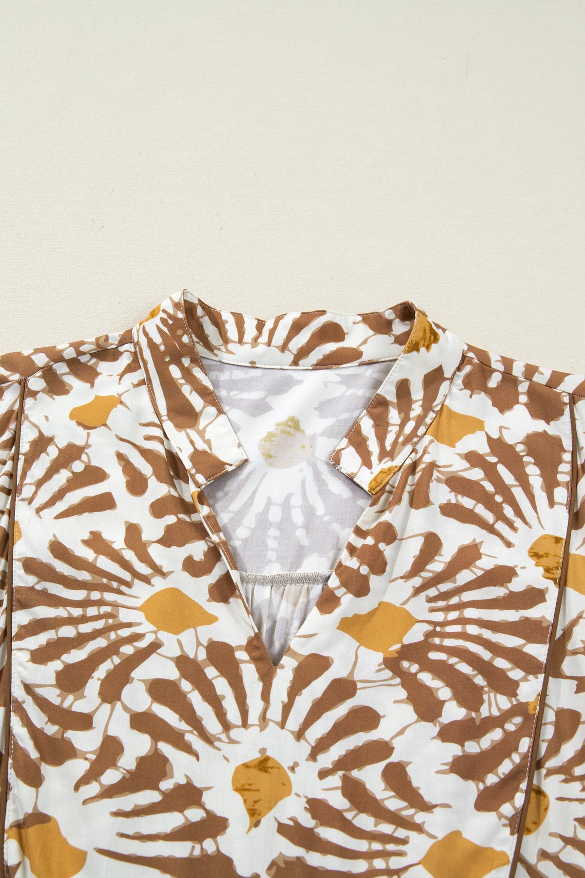 Golden Prairie Printed Maxi Dress