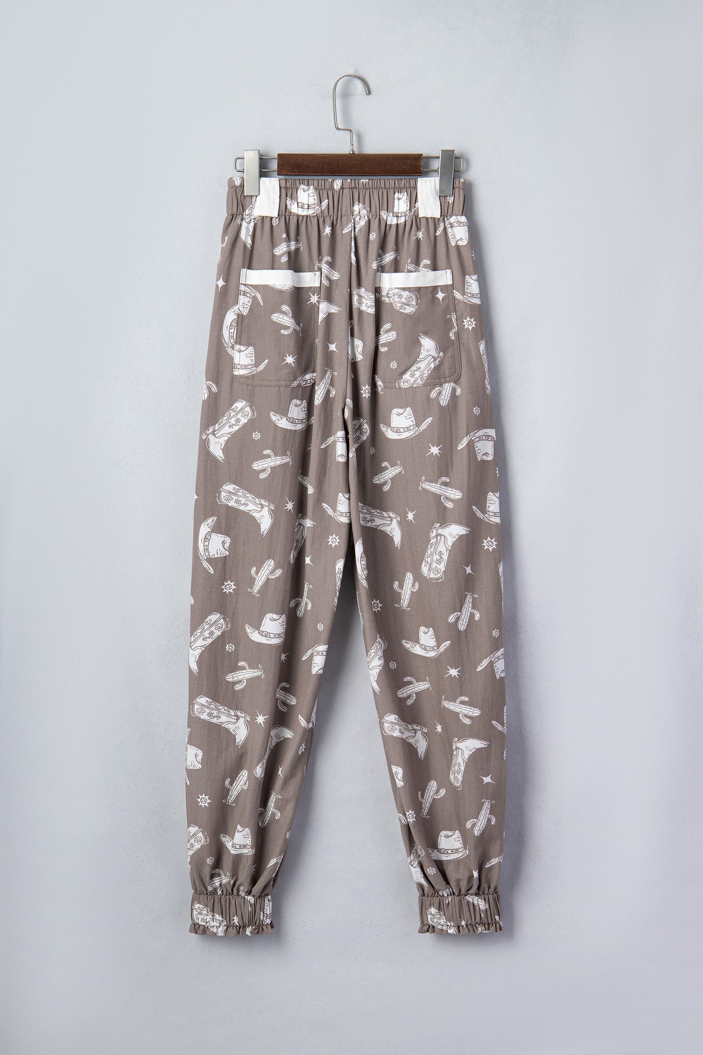Wild West Printed Jogger Pants