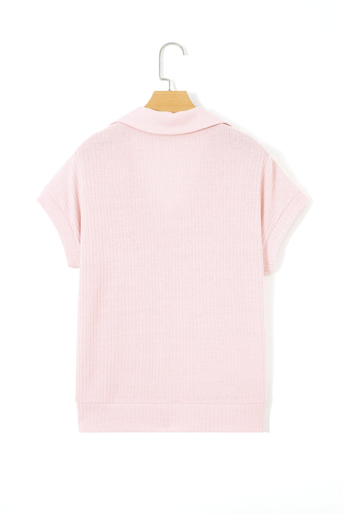 Easy Days Ribbed Collared Tee