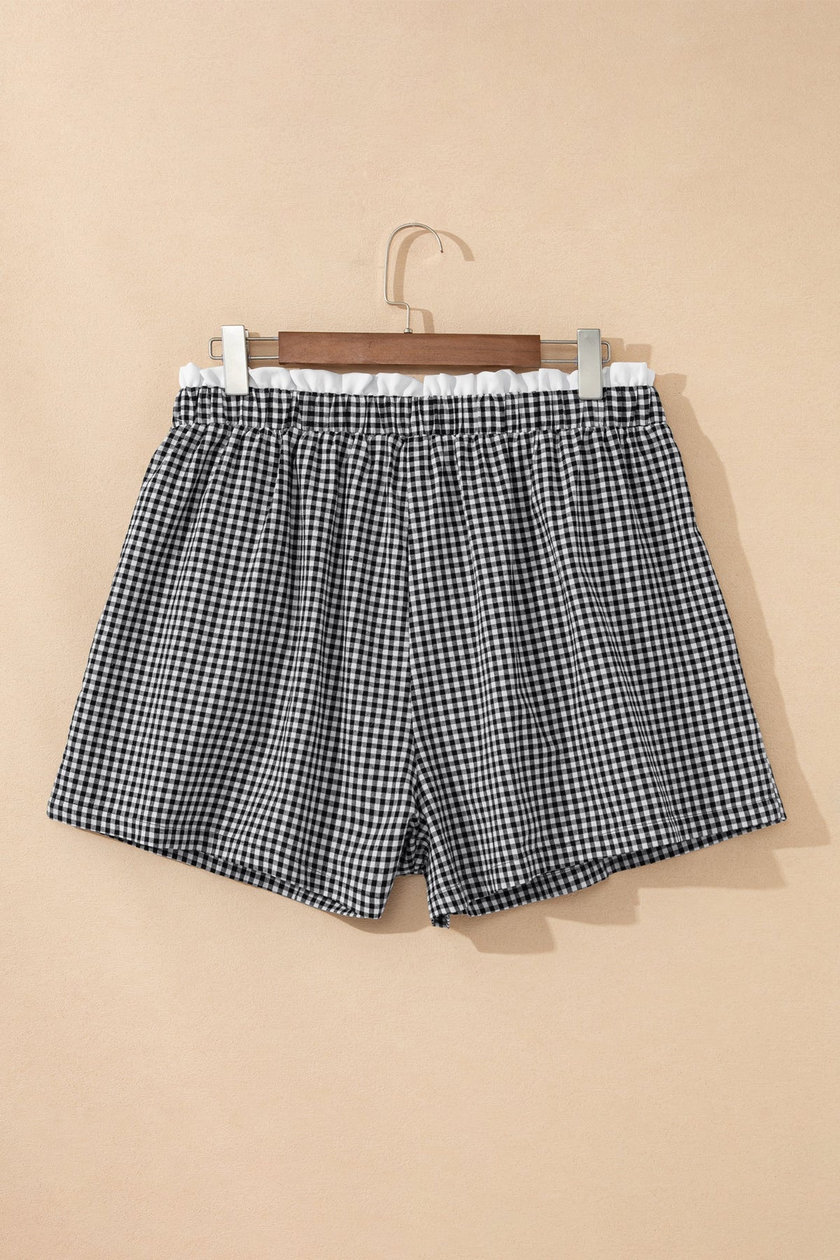 Sweet Gingham Ruffle Shorts