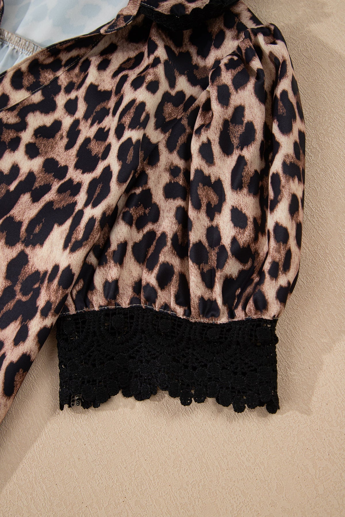 Wild Heart Leopard Lace Blouse