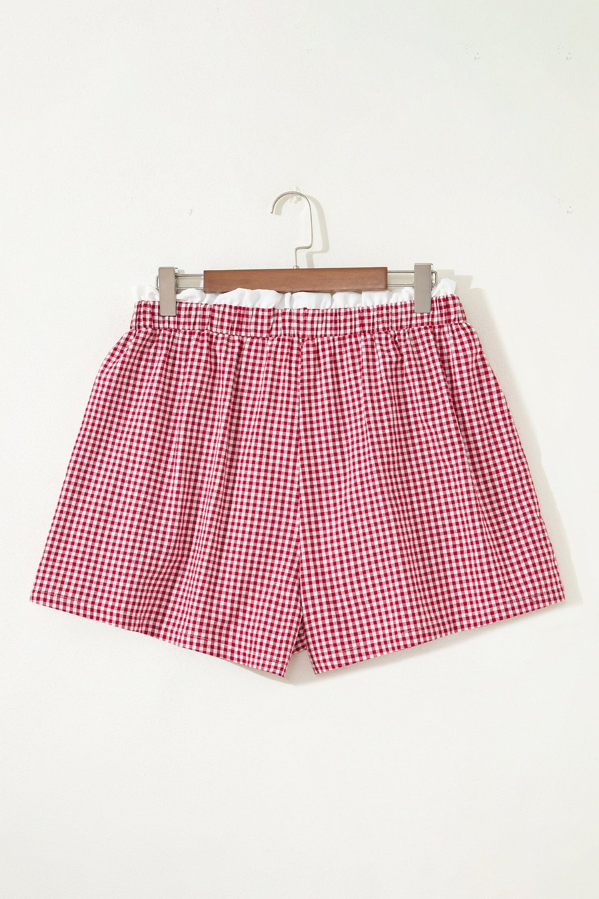 Sweet Gingham Ruffle Shorts