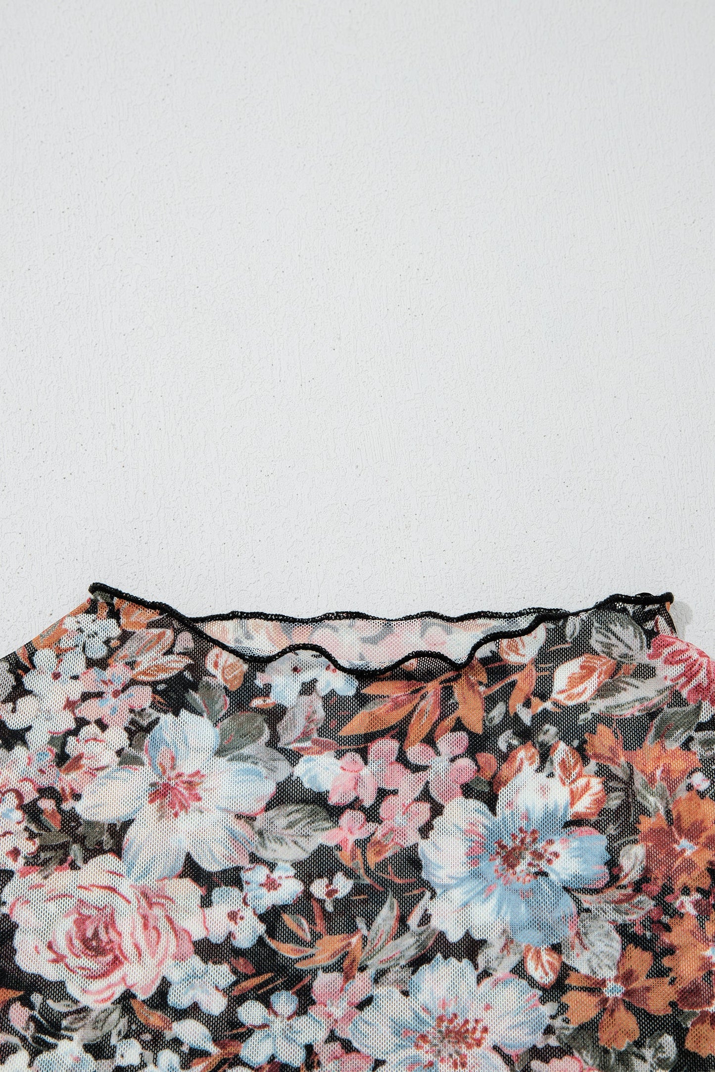 Midnight Garden Mesh Top