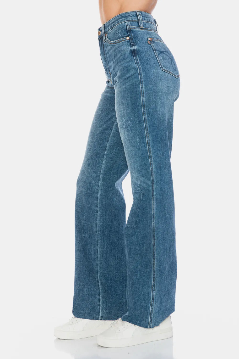 Bridle & Bone™ High-Waisted Tummy Control Straight Leg Jeans | Judy Blue