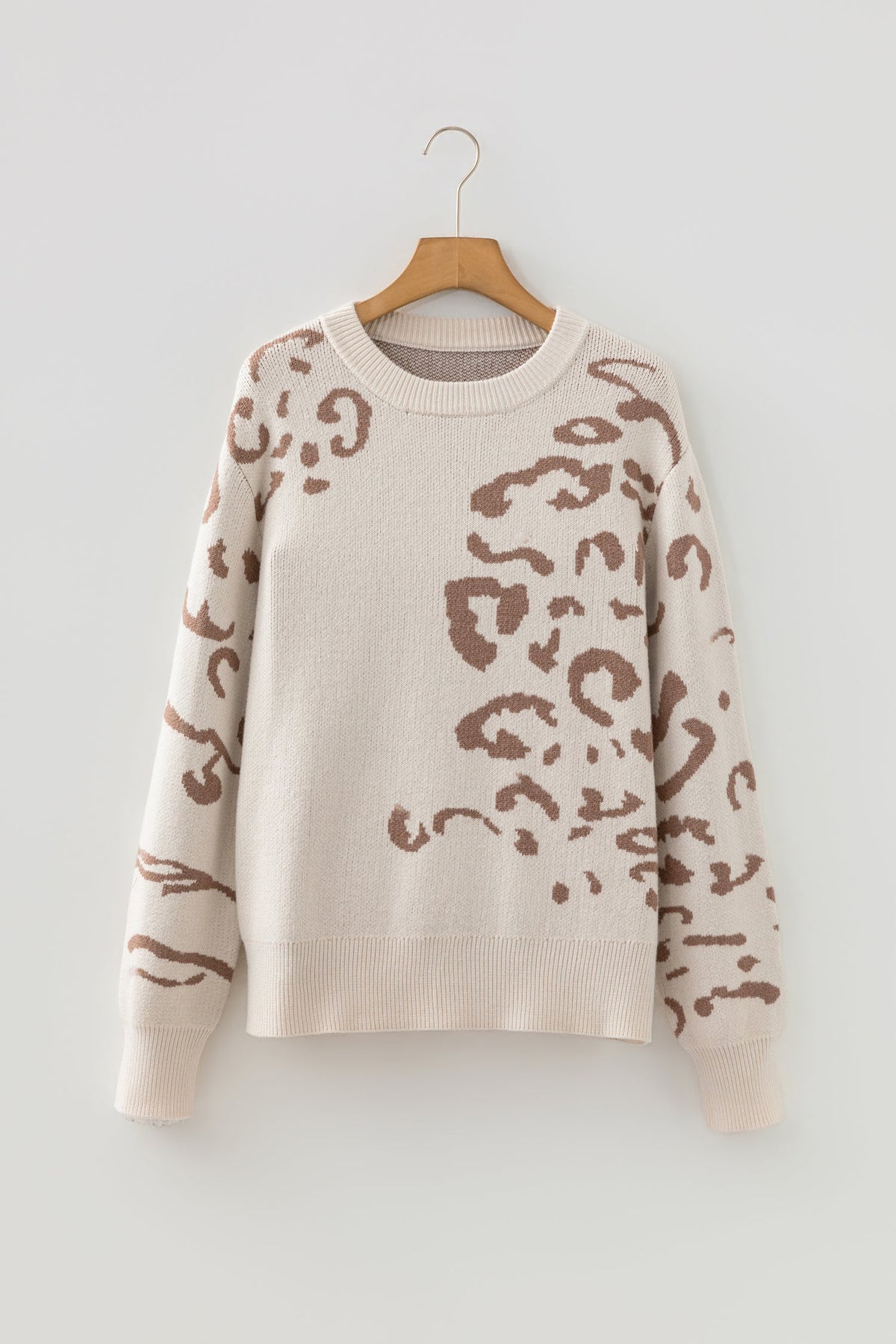 Wild Side Asymmetrical Knit Sweater