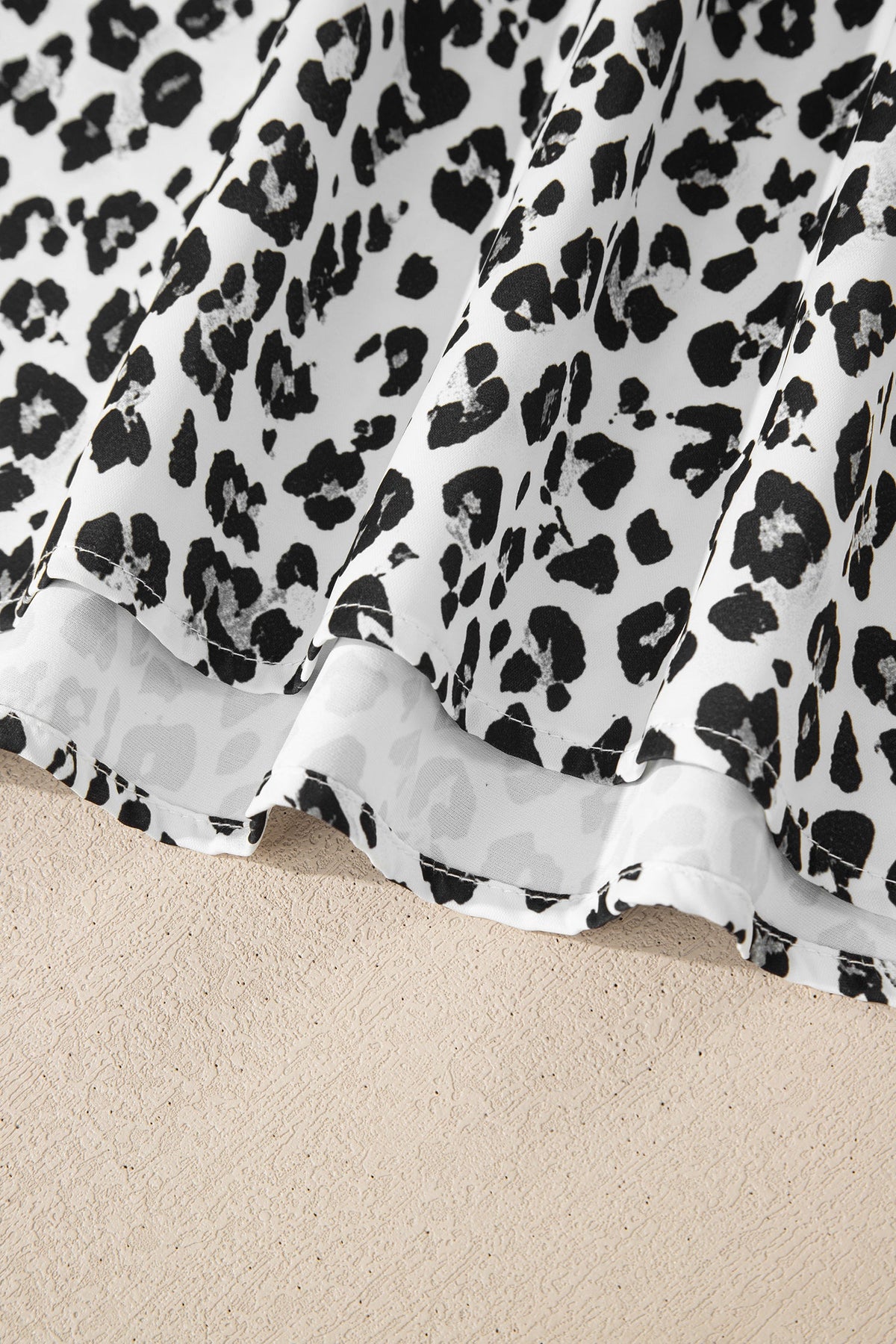Wild Heart Ruffle Leopard Blouse