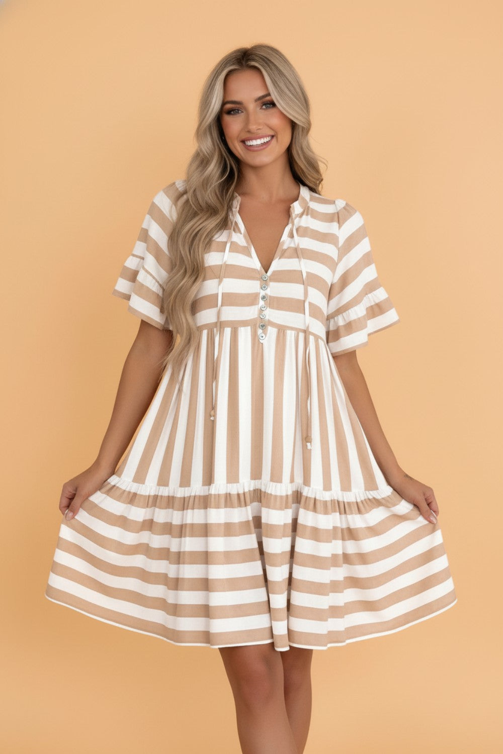 The Sweet Magnolia Stripe Dress