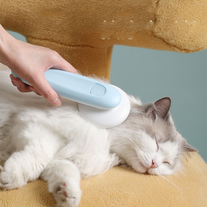 Bridle & Bone™ One-Click Self-Cleaning Grooming Brush