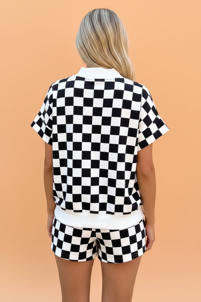 Bridle & Bone Checker Lounge Set