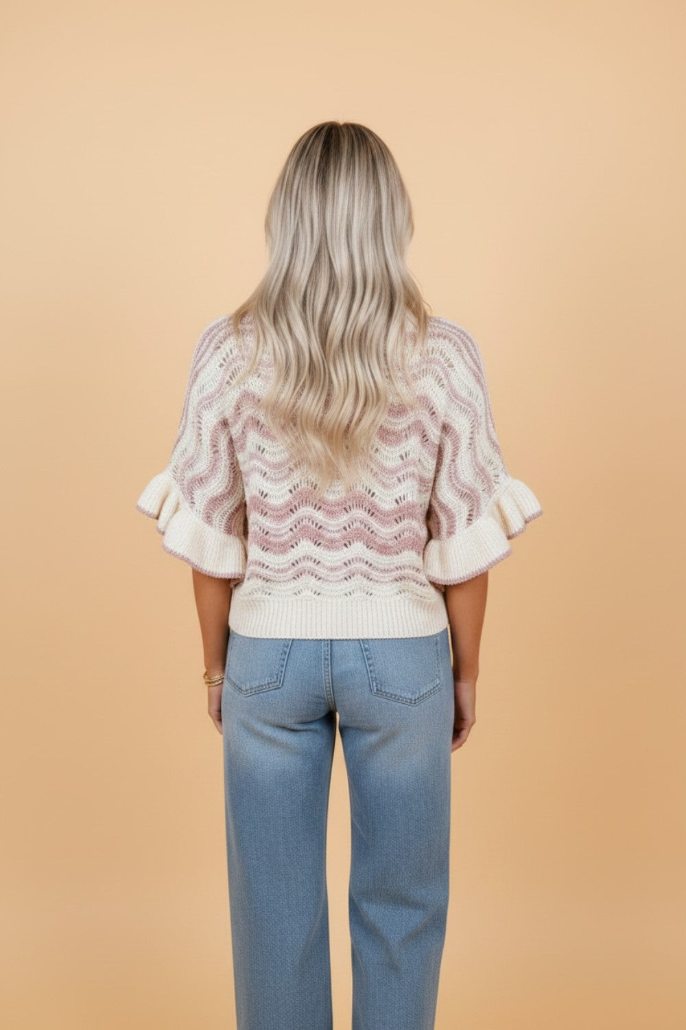 Desert Breeze Crochet Knit Top