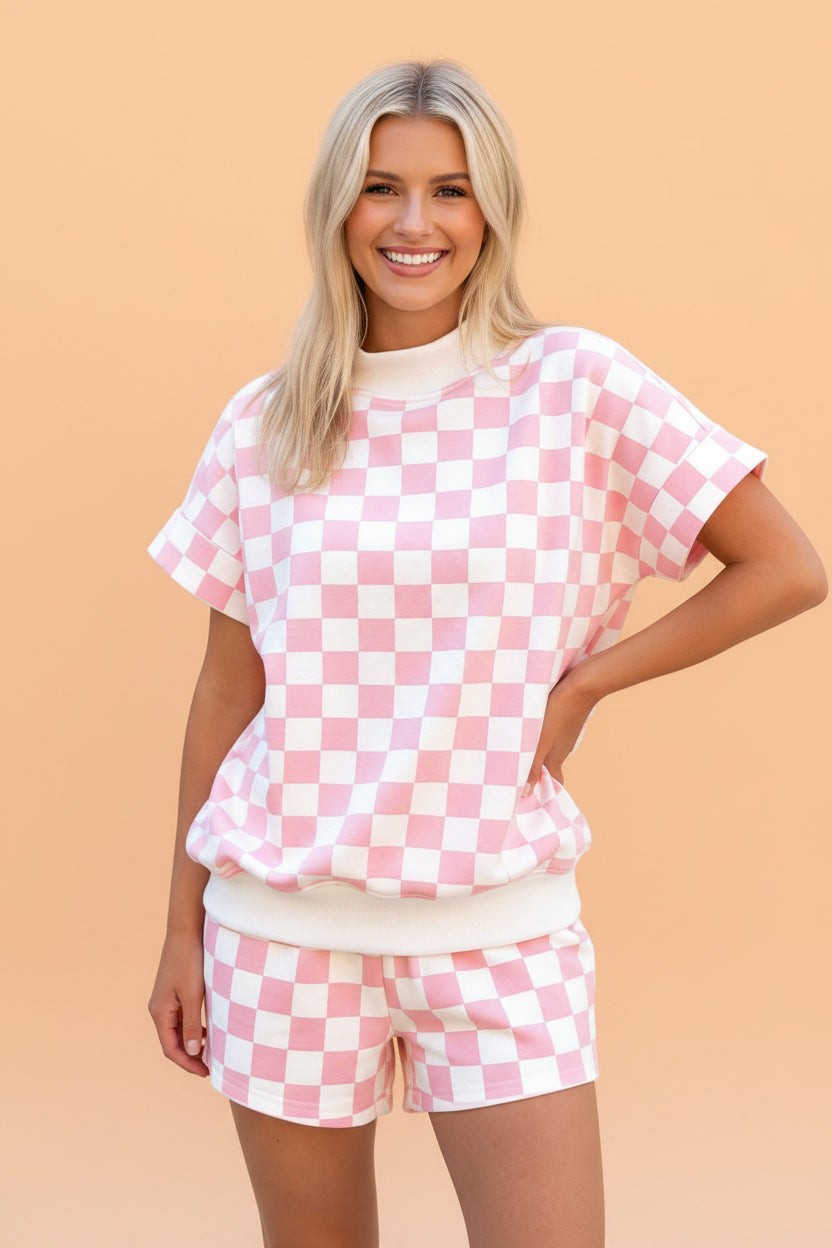 Bridle & Bone Checker Lounge Set