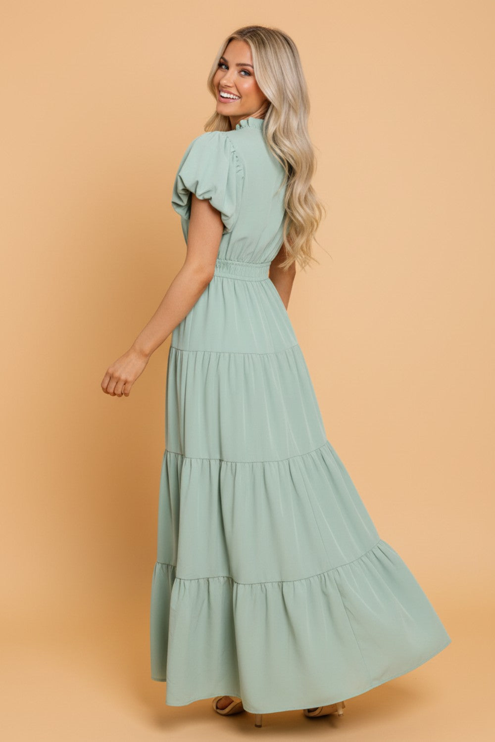 Sweet Magnolia Tiered Maxi Dress