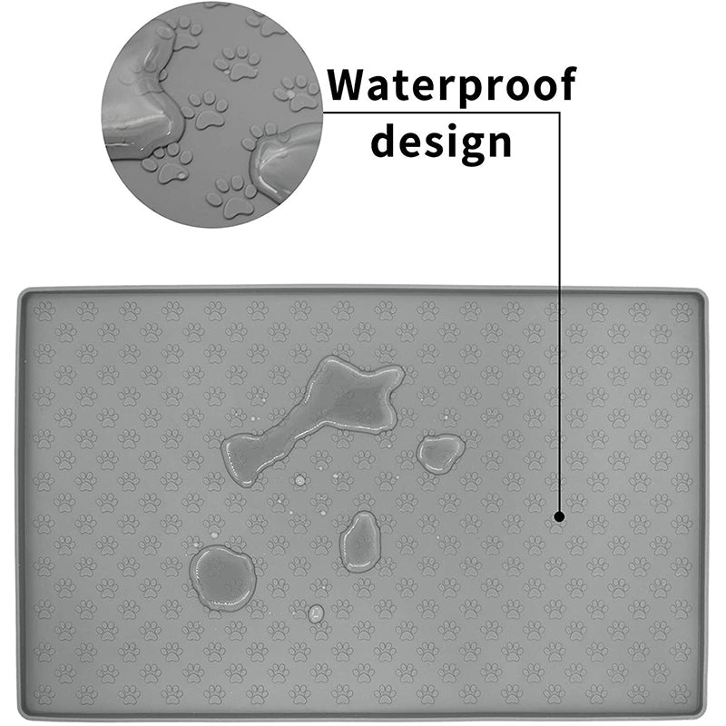 Modern Ranch Waterproof Dog Feeding Mat