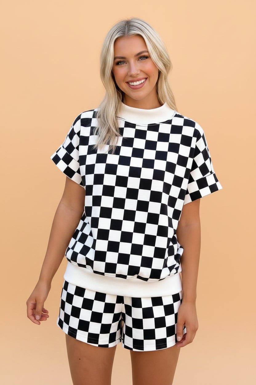 Bridle & Bone Checker Lounge Set