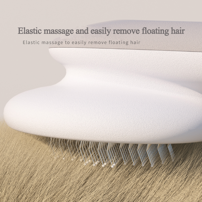 Bridle & Bone™ One-Click Self-Cleaning Grooming Brush