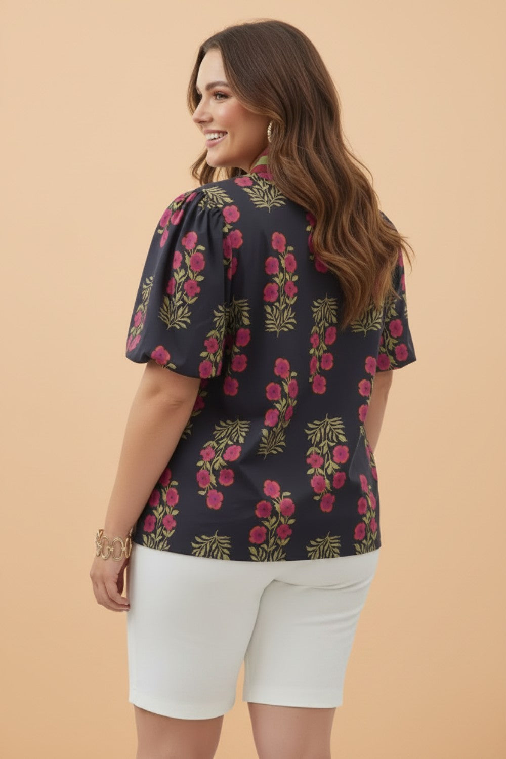 Wildflower Ricrac Blouse (Curves)