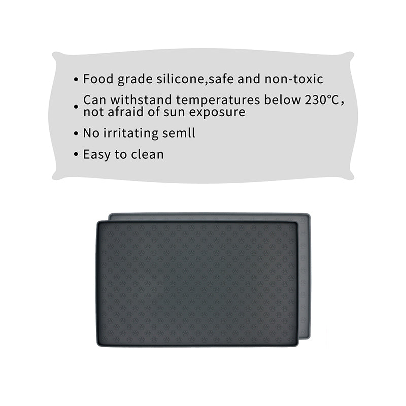 Modern Ranch Waterproof Dog Feeding Mat