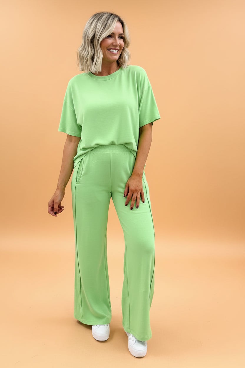 Bridle & Bone Relaxed Wide Leg Lounge Set