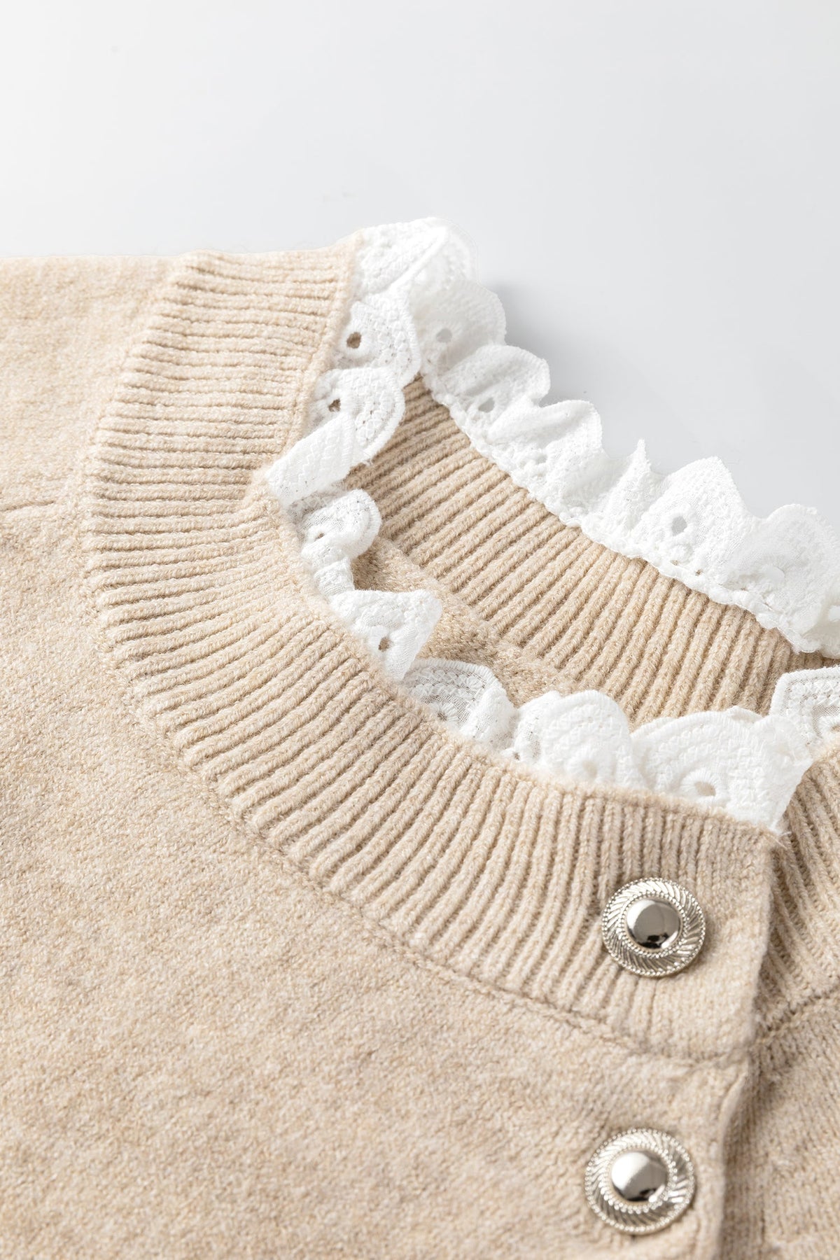 Prairie Lace Sweater Dress