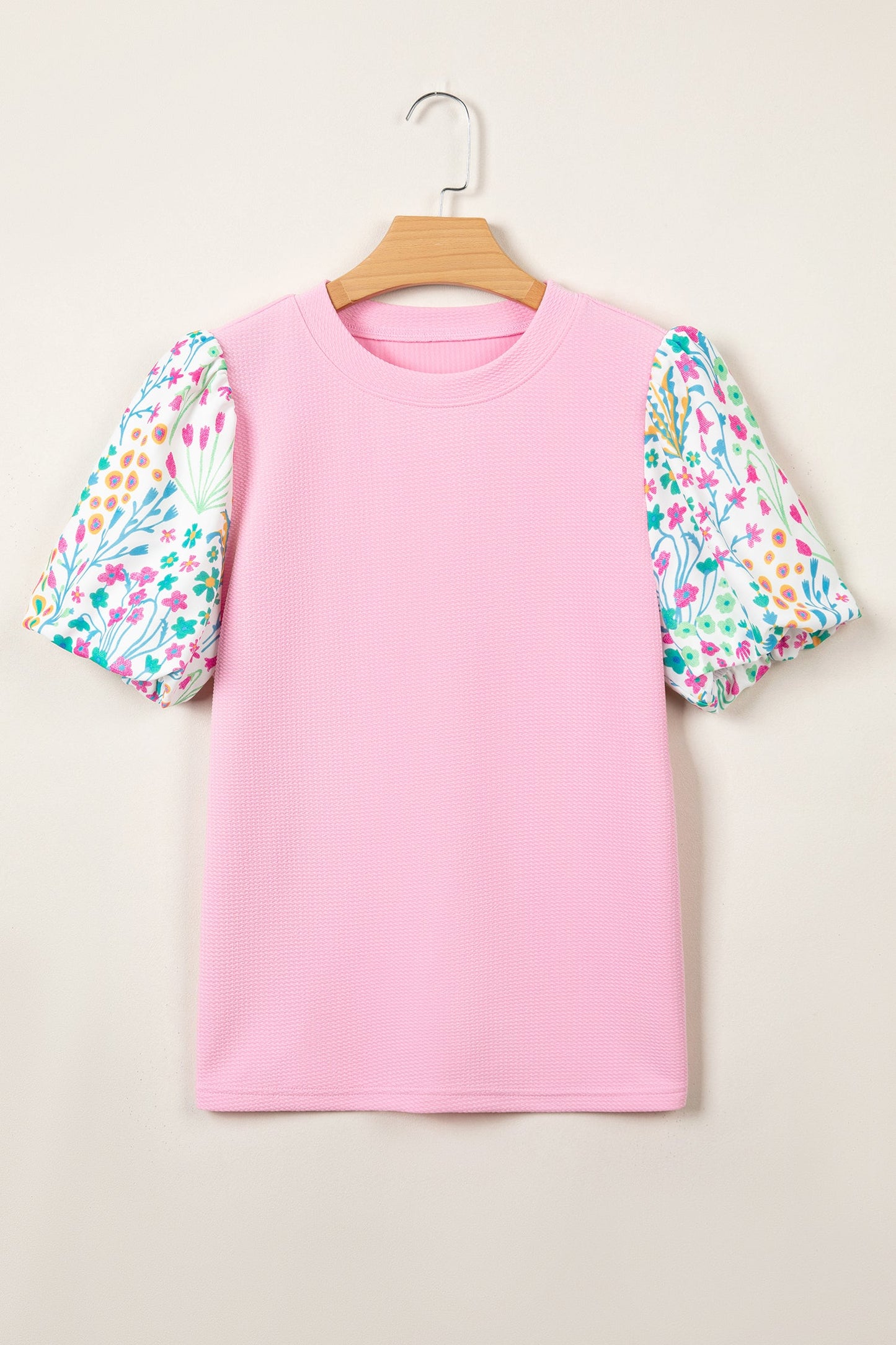 Wildflower Bubble Sleeve Top