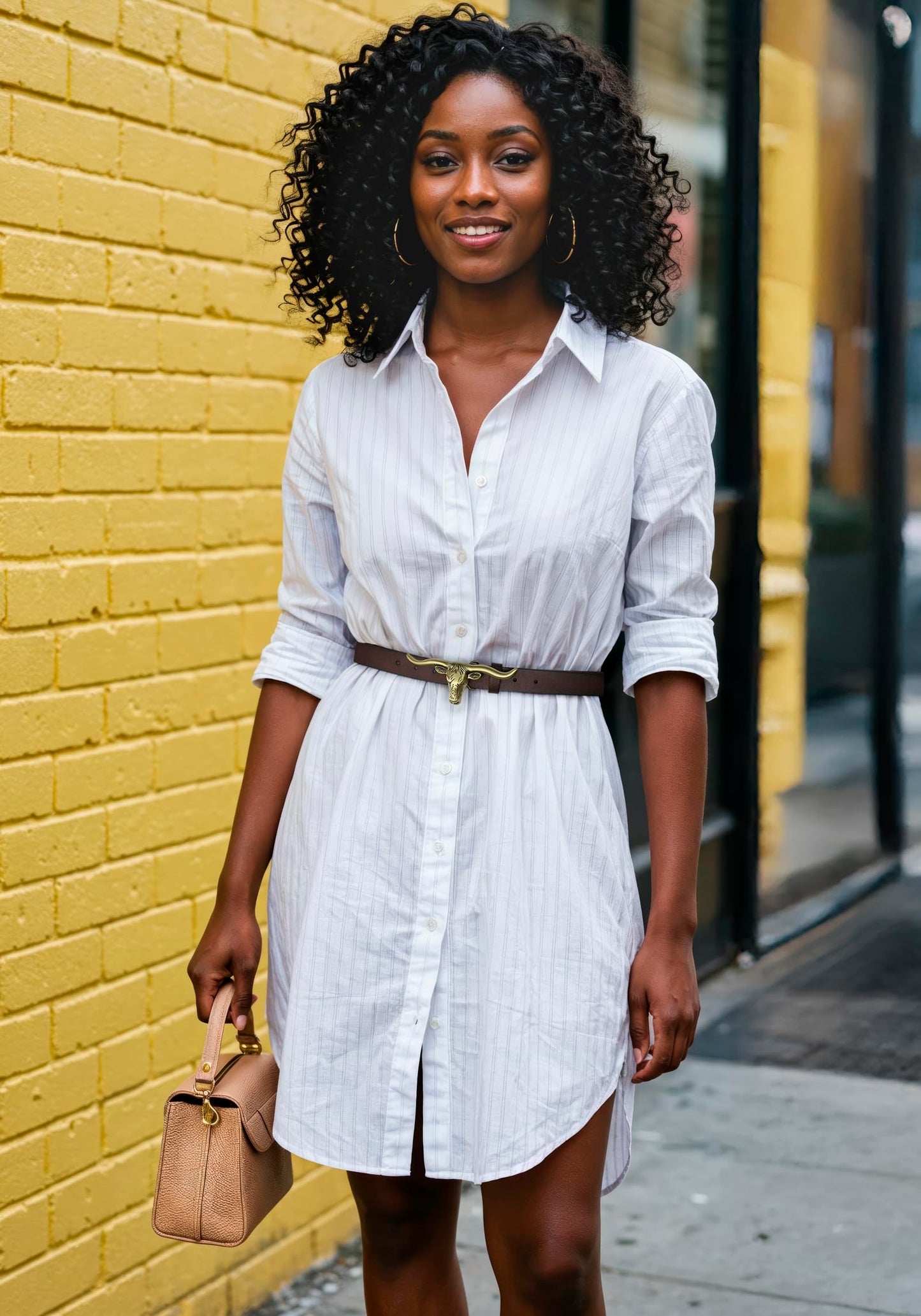 The Longhorn Belle Statement Belt