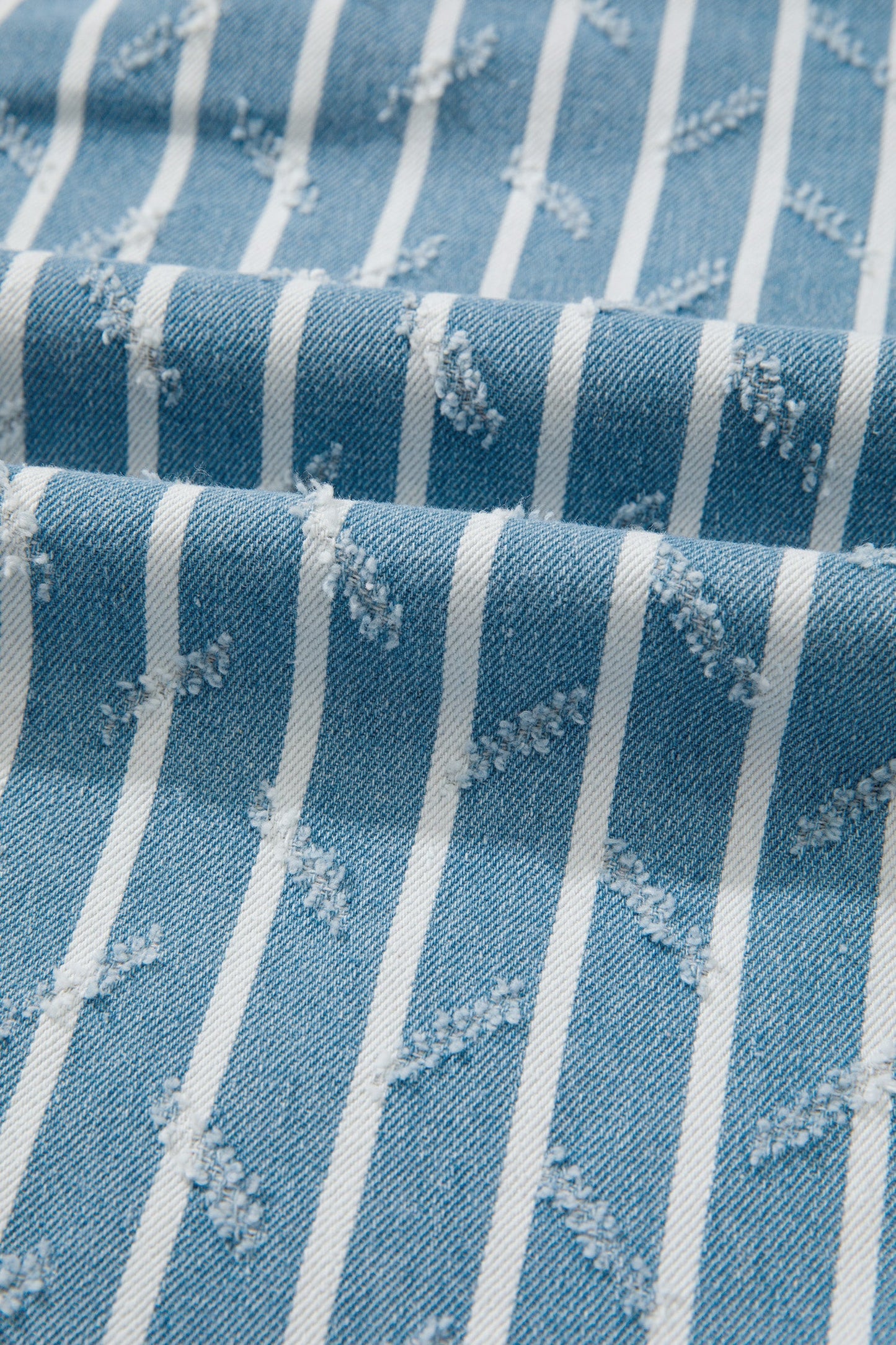 Prairie Stripe Ruffle Overalls