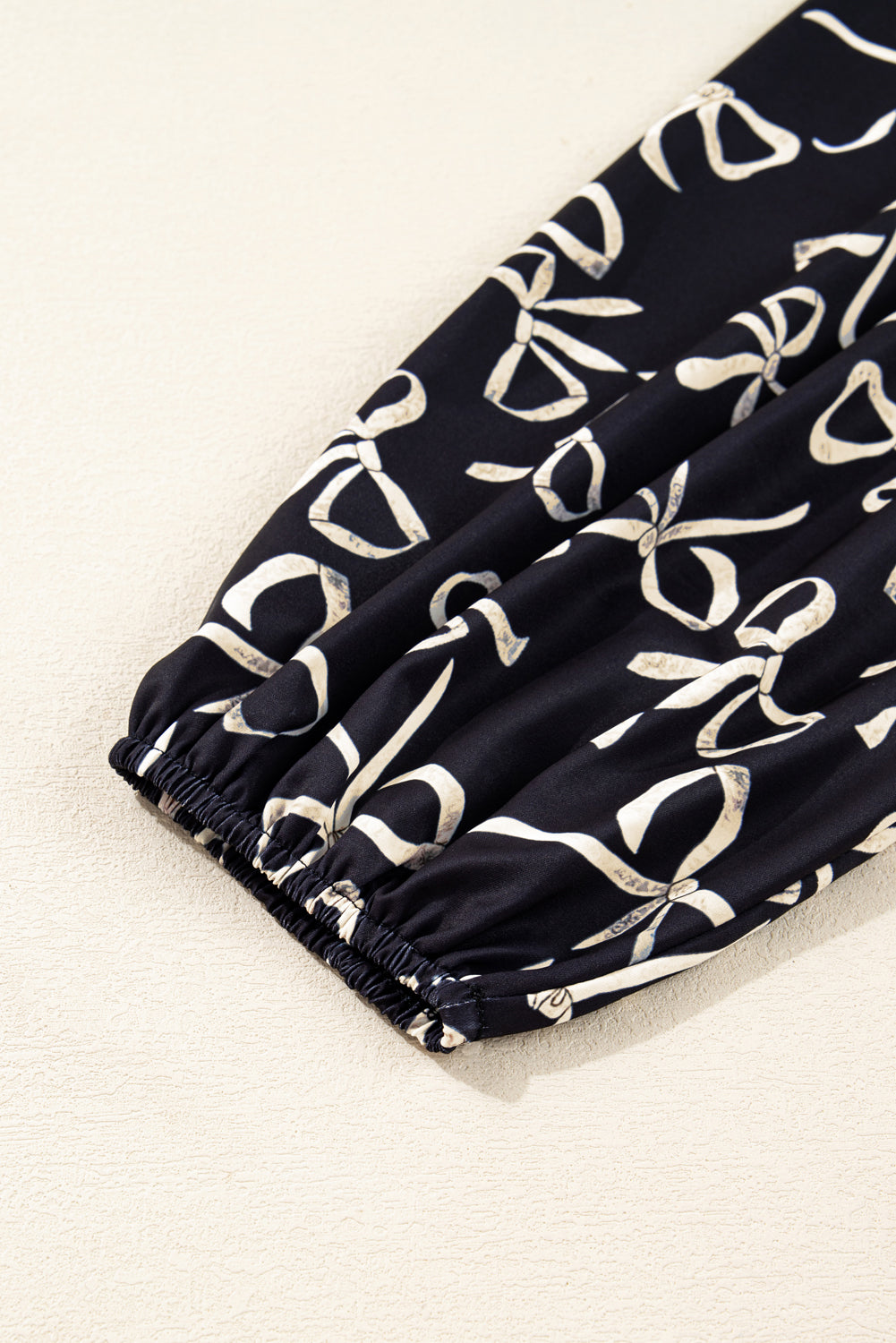 Midnight Prairie Bow Sleeve Blouse