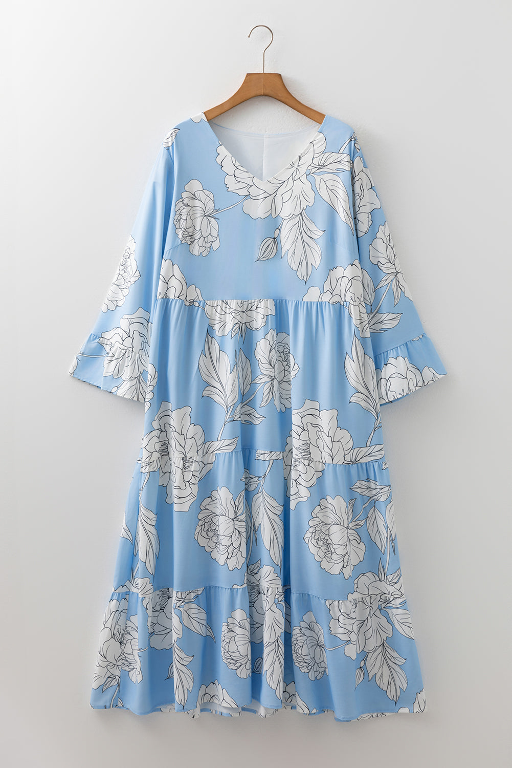 Bluebell Meadow Floral Maxi Dress