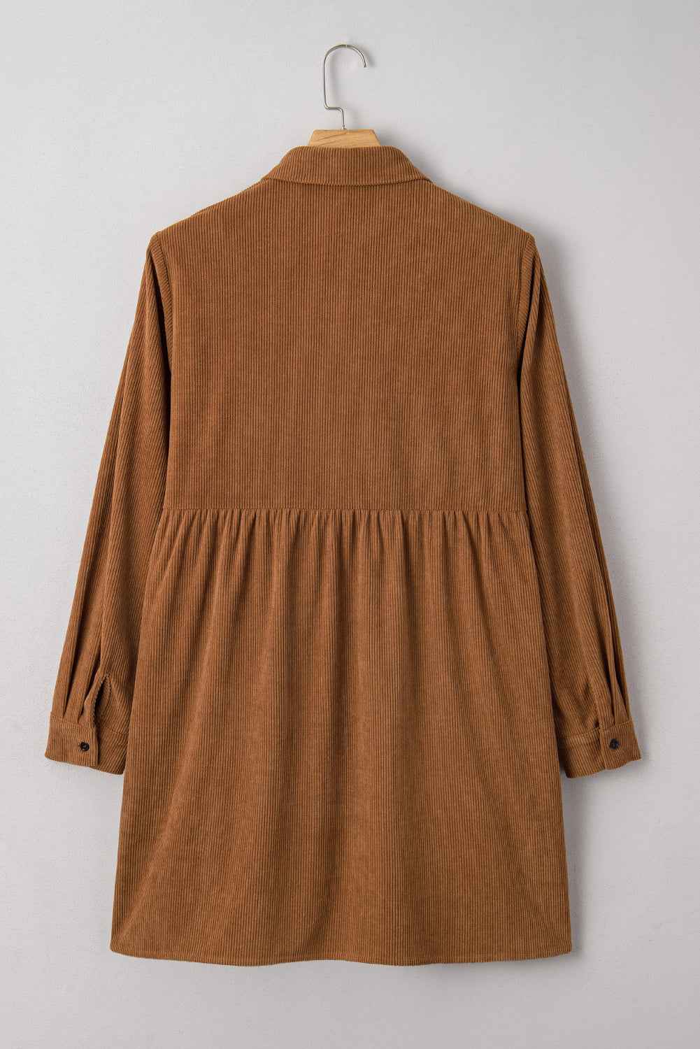 Saddlewood Corduroy Shirt Dress