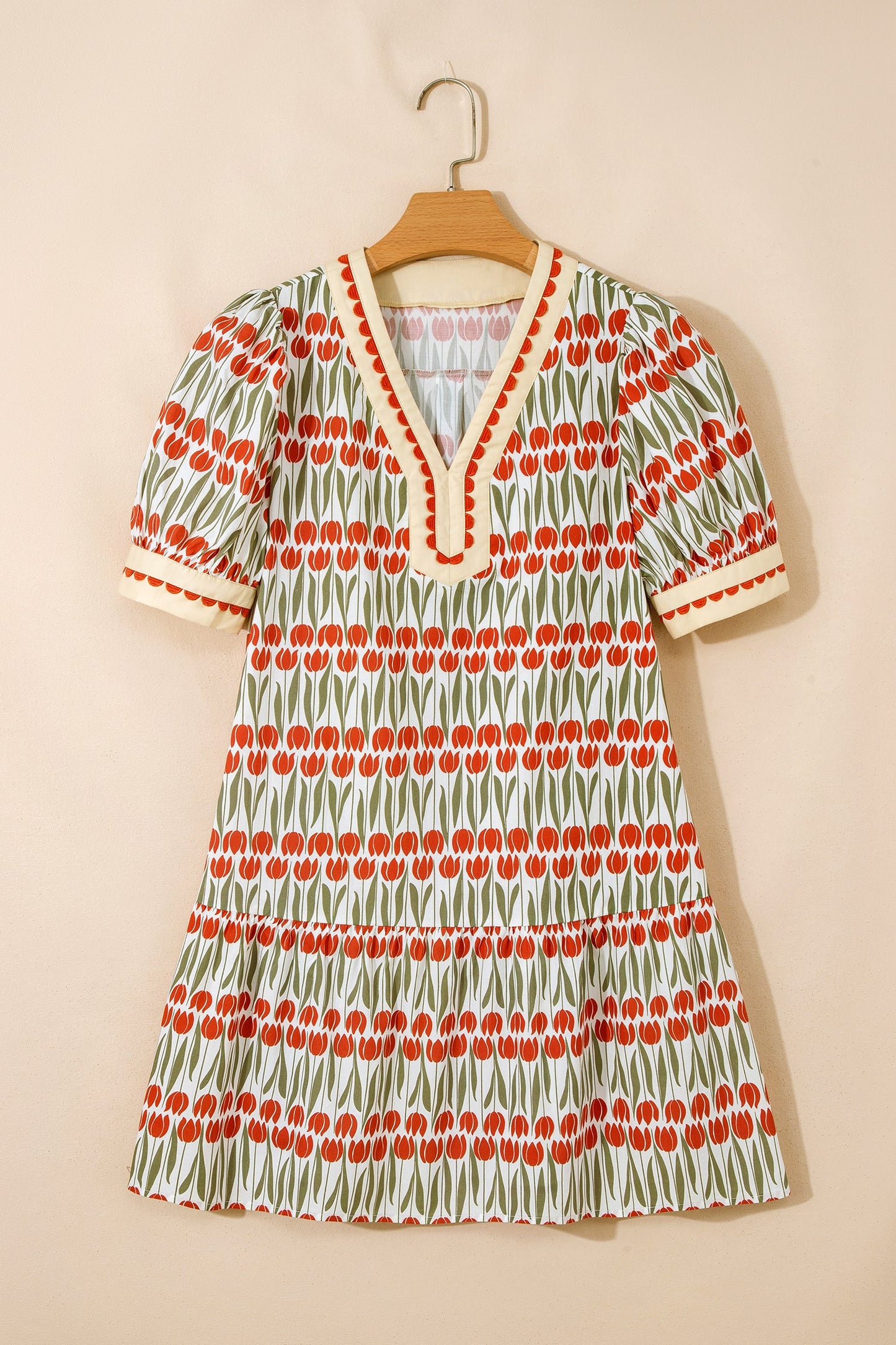 Southern Tulip Cotton Mini Dress