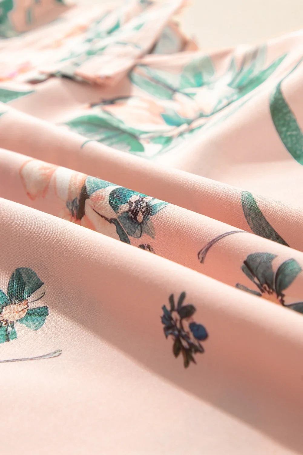 Prairie Rose Pleated Sleeve Blouse
