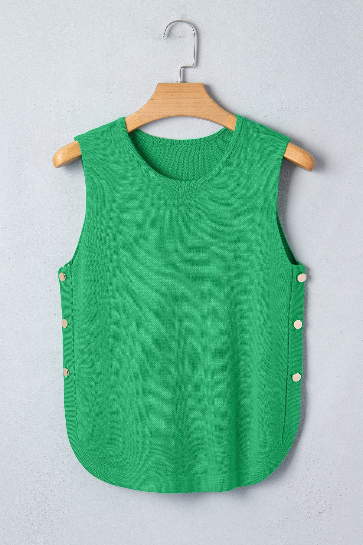 Sagebrush Side Button Knit Top