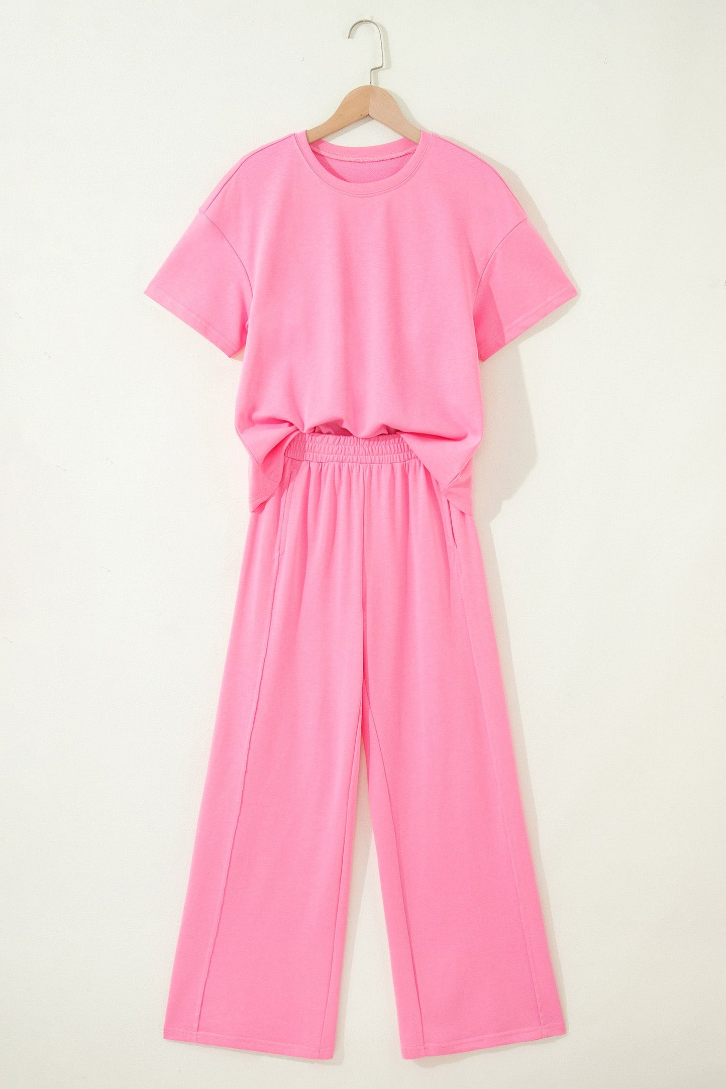 Easy Going Wide Leg Pant Set