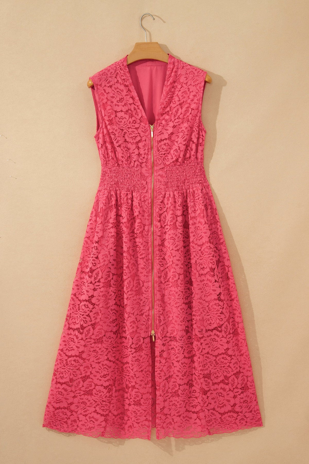 The Southern Rose Lace Midi Dress