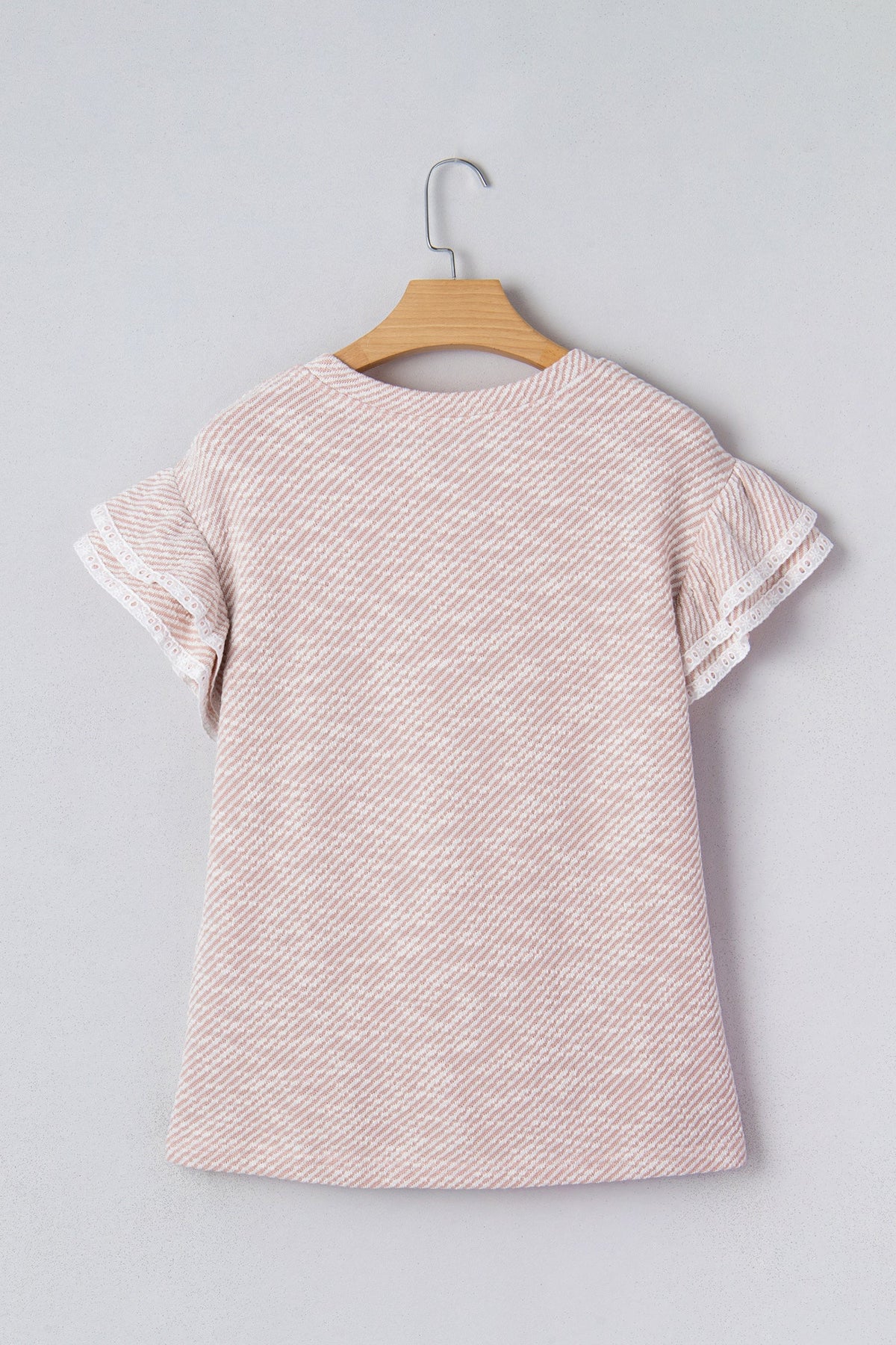 Sweet Clover Ruffle Sleeve Top