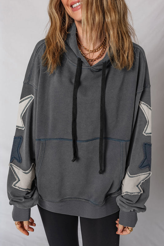 After Dark Star Patch Hoodie