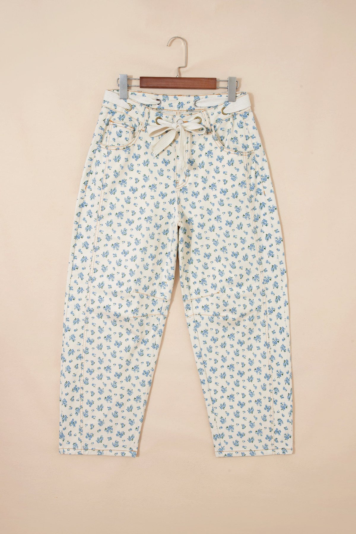 Wildflower Way Barrel Jeans