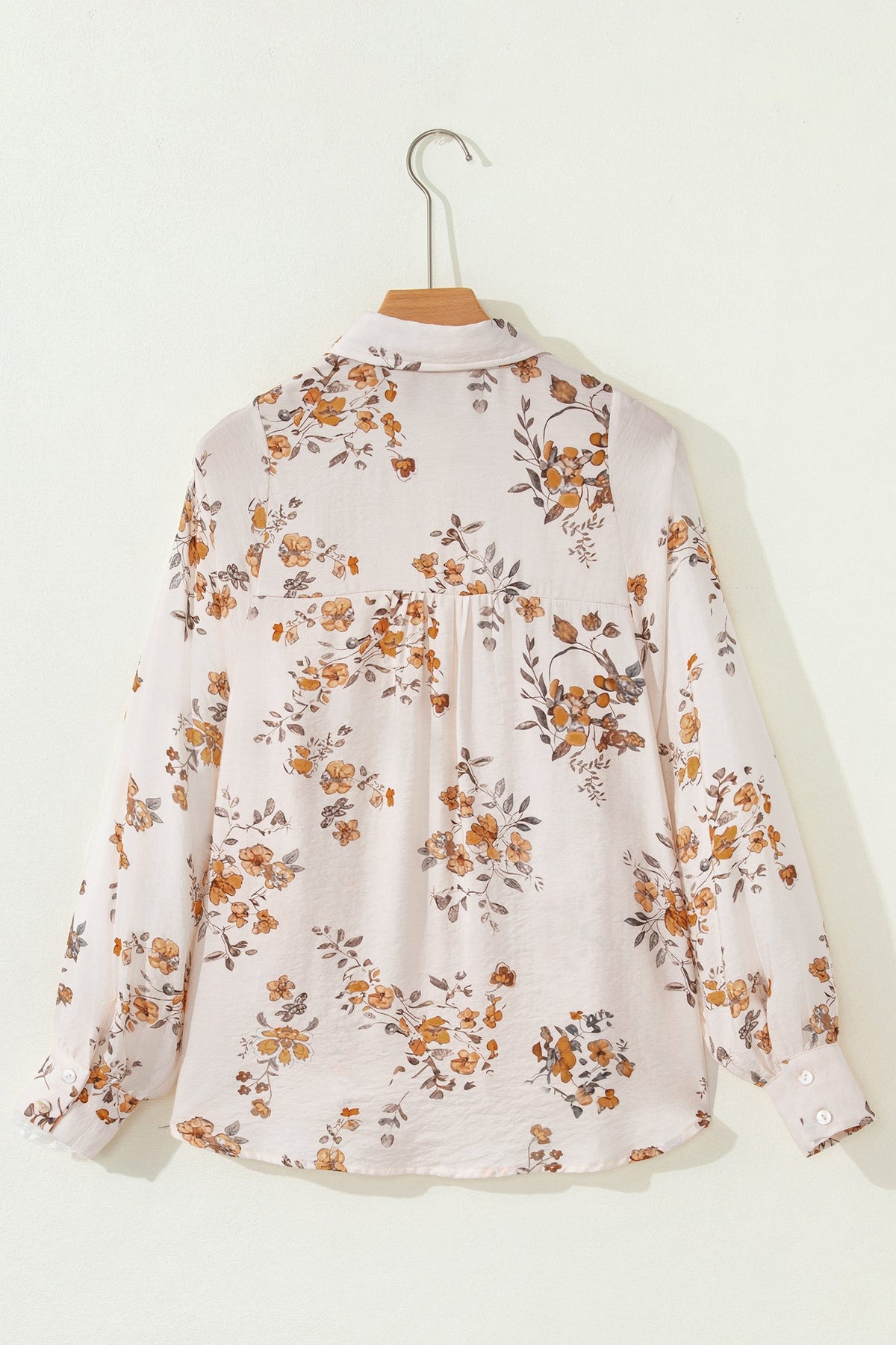 Prairie Rose Silky Floral Blouse