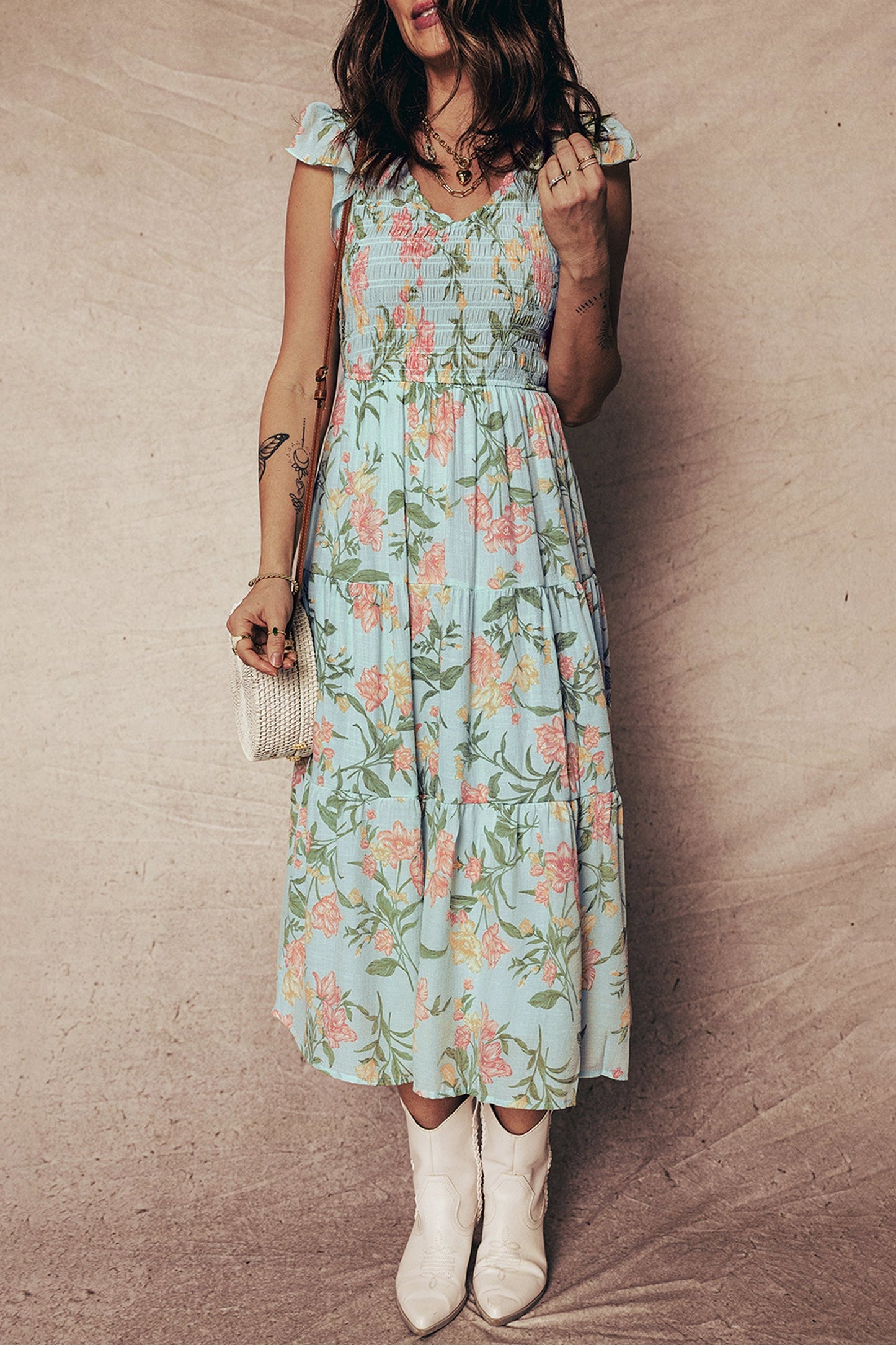 Wildflower Meadow Maxi Dress